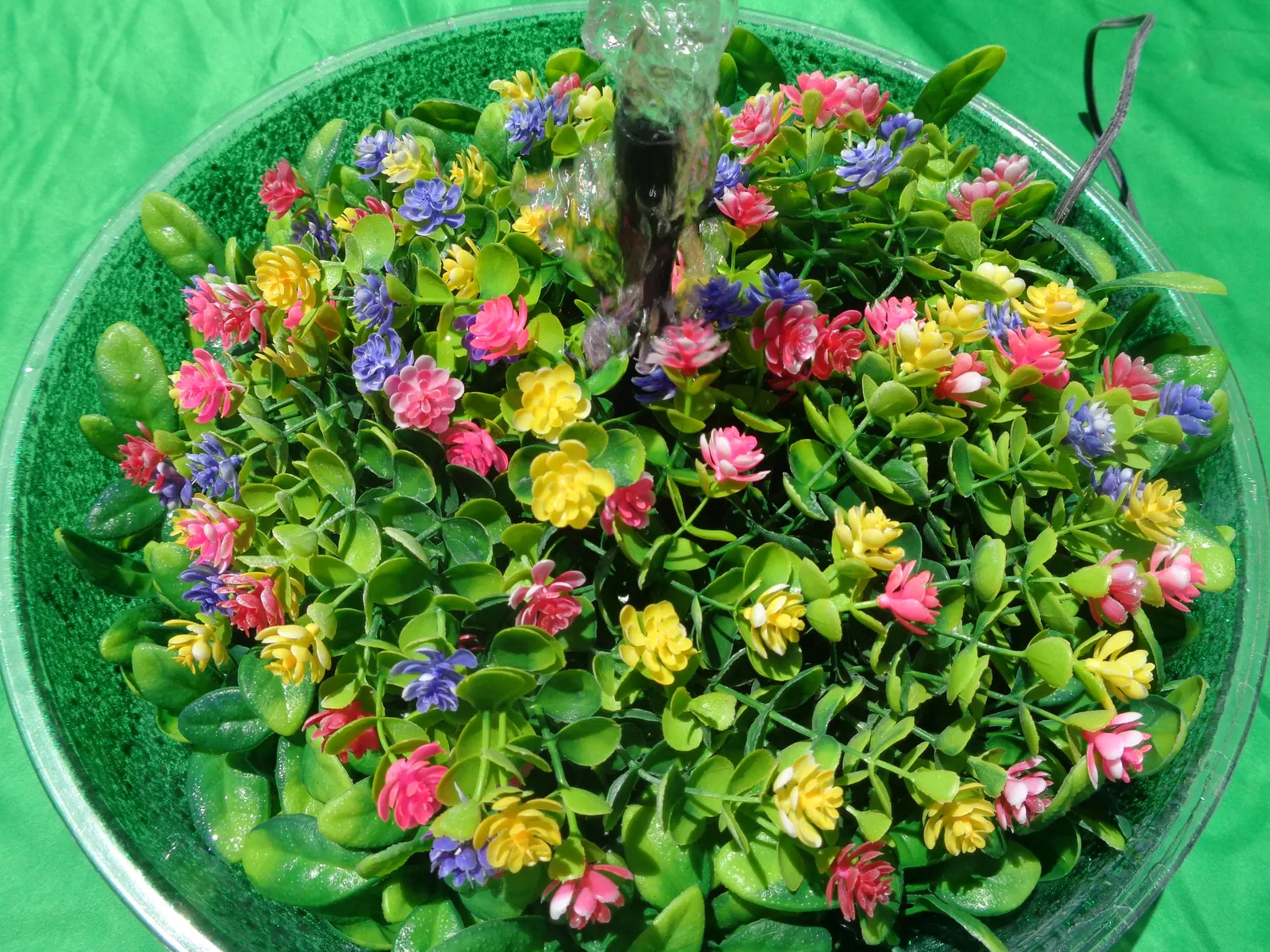 lighted water fountain: large fifteen inch virtually unbreakable bowl lighted water fountain: large fifteen inch virtually unbreakable bowl