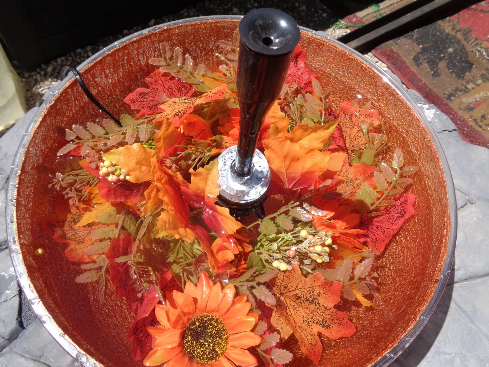 fall decoration fountain, large 15 inch virtually unbreakable custom commercial grade bowl fall decoration fountain, large 15 inch virtually unbreakable custom commercial grade bowl