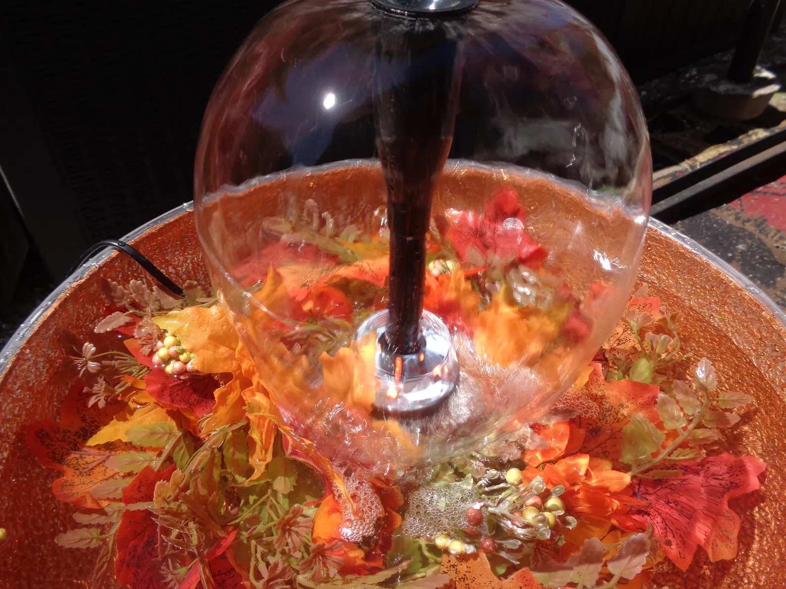 fall decoration fountain, large 15 inch virtually unbreakable custom commercial grade bowl fall decoration fountain, large 15 inch virtually unbreakable custom commercial grade bowl