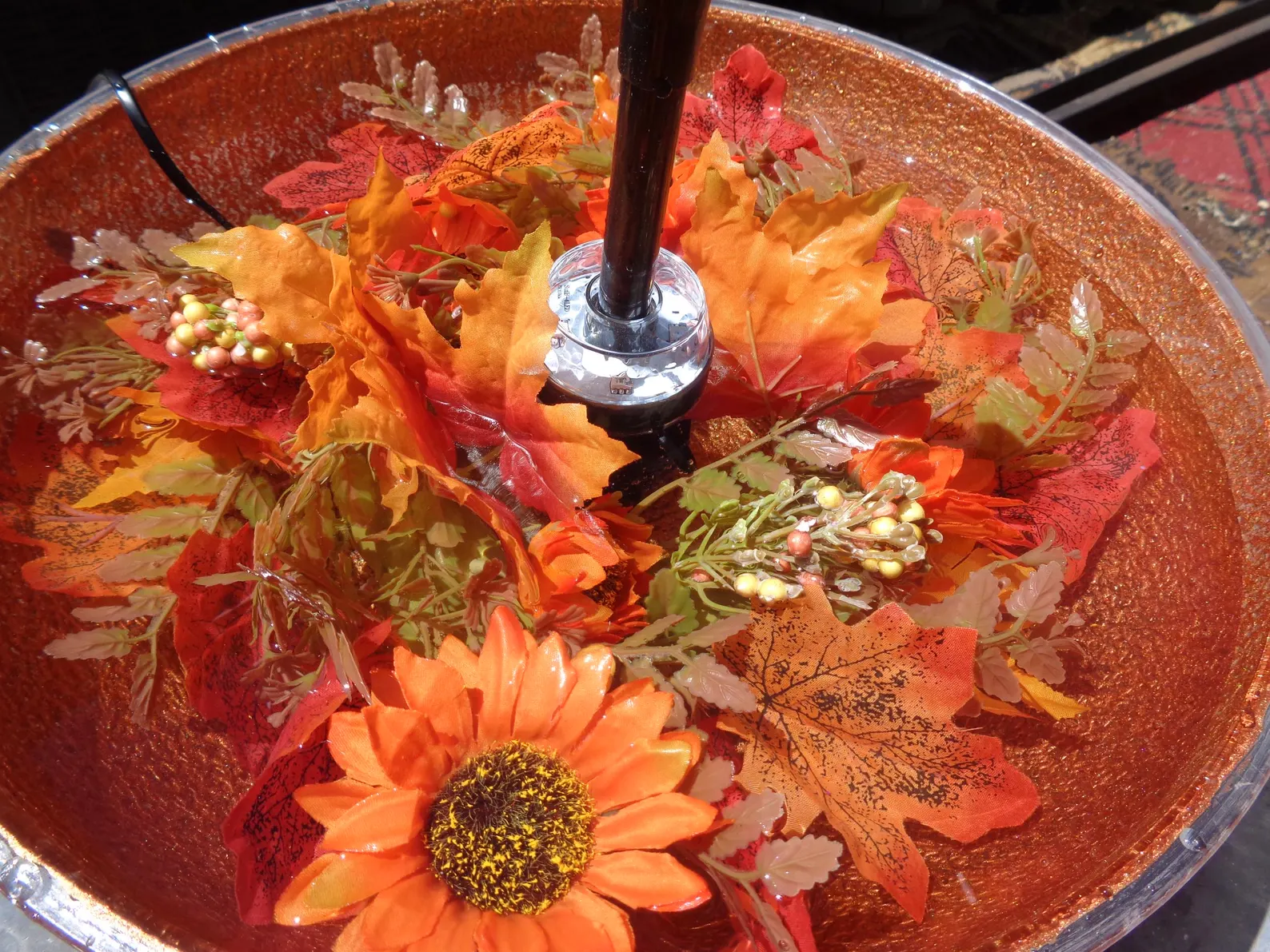 fall decoration fountain, large 15 inch virtually unbreakable custom commercial grade bowl fall decoration fountain, large 15 inch virtually unbreakable custom commercial grade bowl